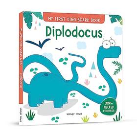 My First Dino Board Book: Diplodocus - Age Group: 3+ | Illustrated Dino Picture Book for Children| Clear Text with Easy-To-Read Sentences | Improves ... Animal Book for Kids| World of Dinosaurs