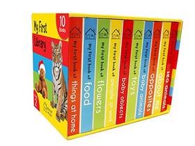 My First Library Pack 2: Boxset of 10 Board Books For Kids