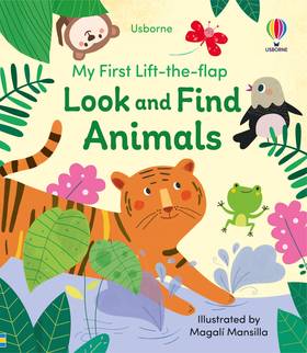 My First Lift-the-flap Look and Find Animals's front cover