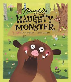 Naughty Naughty Monster's front cover