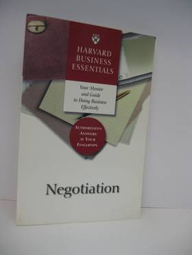 Negotiation (Harvard Business Essentials Series)'s front cover