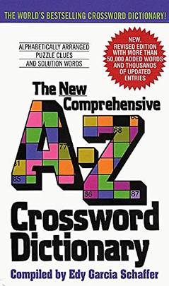 New Comprehensive A-Z Crossword Dictionary's front cover
