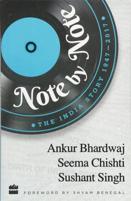 Note by Note: The India Story 1947-2017's front cover