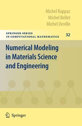 Numerical Modeling in Materials Science and Engineering's front cover