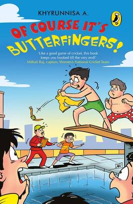 Of Course It's Butterfingers!'s front cover