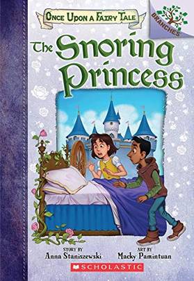 Once Upon a Fairy Tale #4: The Snoring Princess: A Branches Book's front cover