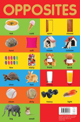 Opposites Chart - Early Learning Educational Chart For Kids: Perfect For Homeschooling, Kindergarten and Nursery Students's front cover