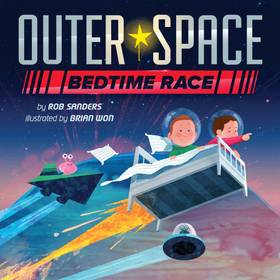 Outer Space Bedtime Race's front cover