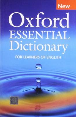 Oxford Essential Dictionary's front cover