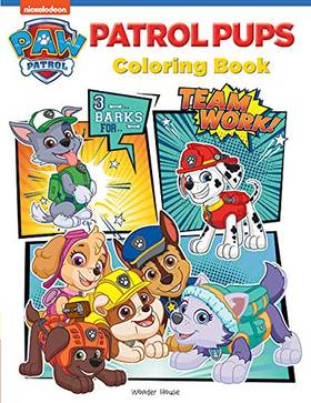 Patrol Pups: Paw Patrol Coloring Book For Kids
