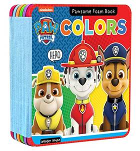 Pawsome Colors Foam Books for Toddlers Paw Patrol Books
