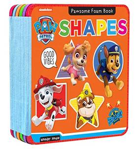 Pawsome Shapes Foam Books for Toddlers Paw Patrol Books