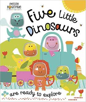 Petite Boutique: Five Little Dinosaurs's front cover