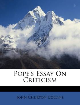 Pope's Essay on Criticism
