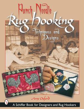 Punch Needle Rug Hooking's front cover