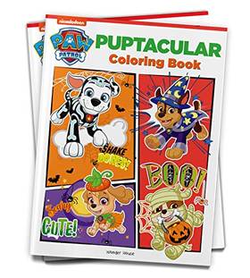 Puptacular: Paw Patrol Coloring Book For Kids's front cover