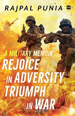 Rejoice in Adversity, Triumph in War: A Military Memoir's front cover