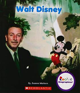 Rookie Biographies: Walt Disney's front cover
