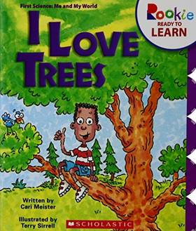Rookie Ready To Learn: I Love Trees's front cover