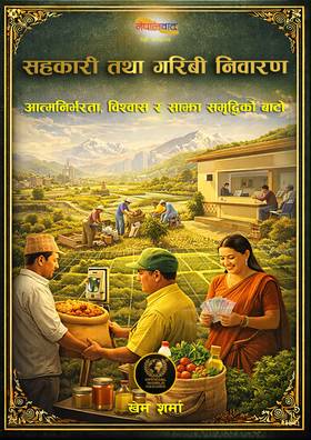 Front-cover for Sahakari tatha Garibi Niwaran