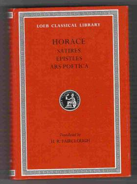 Satires, Epistles and Ars Poetica's front cover