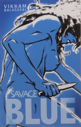 Savage Blue's front cover