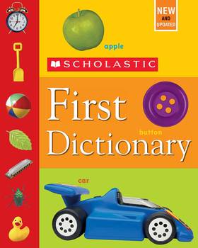 Scholastic First Dictionary's front cover
