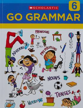 SCHOLASTIC GO GRAMMAR CB-6's front cover