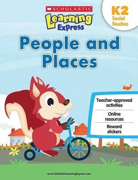 SCHOLASTIC LEARNING EXPRESS K2: PEOPLE AND PLACES's front cover