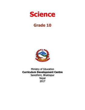 Science: Grade 10's front cover