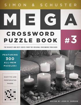 Simon & Schuster Mega Crossword Puzzle Book #3's front cover