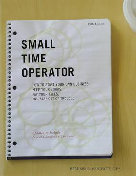 Small Time Operator's front cover