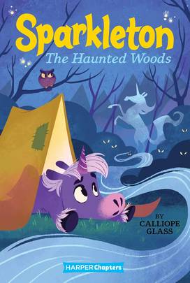 Sparkleton #5: the Haunted Woods's front cover