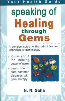 Speaking of Healing Through Gems's front cover