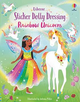 Sticker Dolly Dressing Rainbow Unicorns's front cover