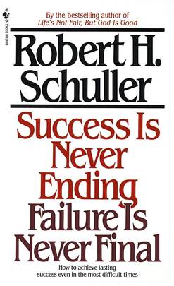 Success Is Never Ending, Failure Is Never Final's front cover