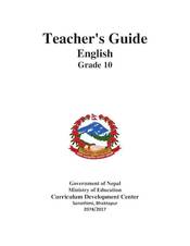 Teacher's Guide English: Grade 10