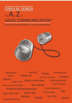 The A to Z of Sales Communication's front cover