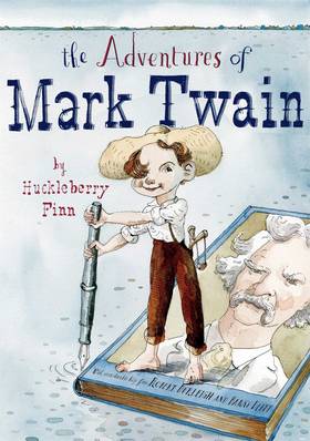 The Adventures of Mark Twain by Huckleberry Finn's front cover