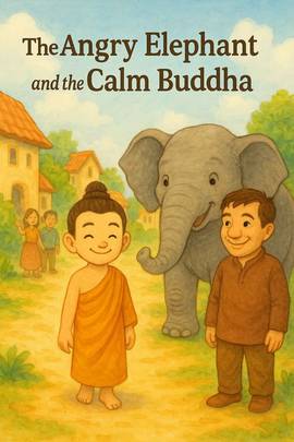 The Angry Elephant and the Calm Buddha's front cover