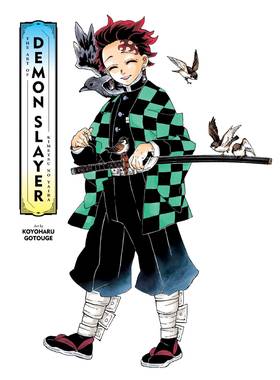 The Art of Demon Slayer: Kimetsu no Yaiba's front cover