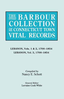 The Barbour Collection of Connecticut Town Vital Records