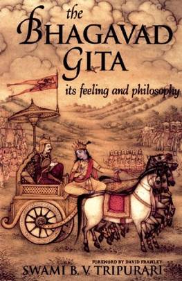 The Bhagavad Gita: Its Feeling and Philosophy's front cover