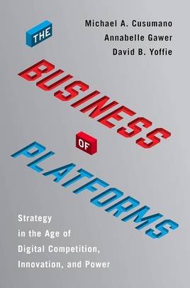 The Business of Platforms's front cover