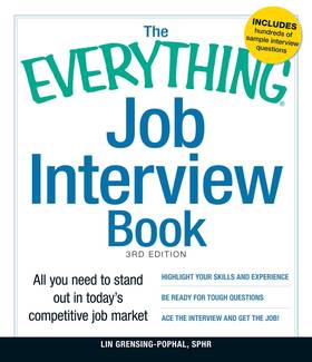 The Everything Job Interview Book: All you need to stand out in today's competitive job market's front cover