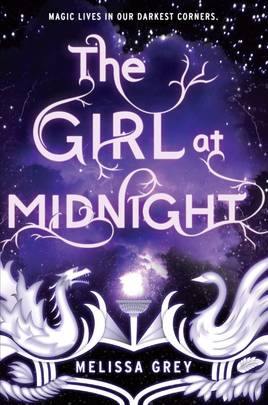 The girl at midnight's front cover