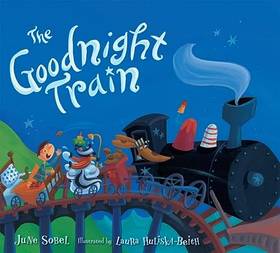 The Goodnight Train Board Book's front cover