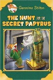 The Hunt for the Secret Papyrus's front cover