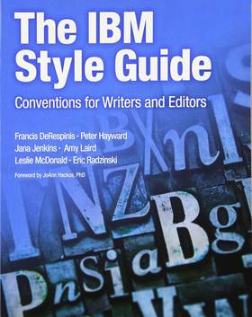 The IBM Style Guide's front cover