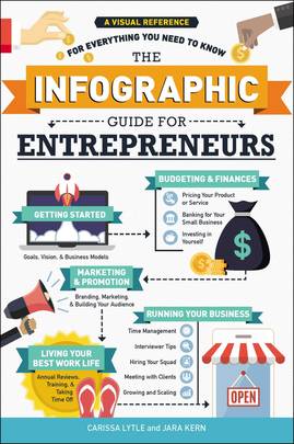 The Infographic Guide for Entrepreneurs: A Visual Reference for Everything You Need to Know's front cover